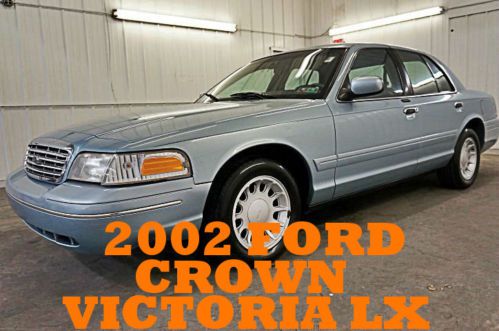 2002 ford crown victoria 89k orig nice fully loaded leather plush wow great!!!!