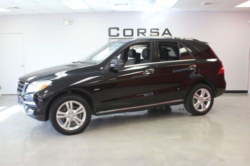 2012 mercedes ml350 4matic, nav, dvd system, 1-owner, loaded!