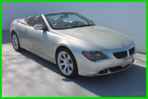 2005 bmw 645 ci 4.4l v8 smg with nav/ heated seats/ premium pkg/ clean carfax!!