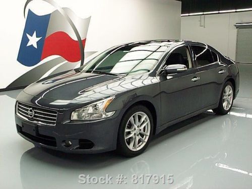 2010 nissan maxima sv premium sunroof nav leather 39k texas direct auto