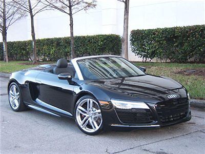 2014 audi r8 v10 spyder, r-tronic.