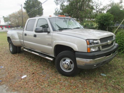 2004 chevrolet silverado 3500 lt crew cab pickup 4-door 6.6l