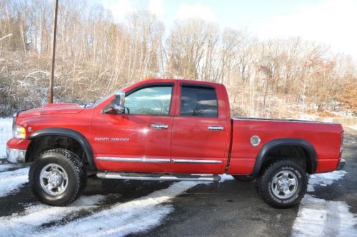 2004 dodge ram 2500 cummins 5.9l turbo diesel 4x4 crew cab pick up no reserve