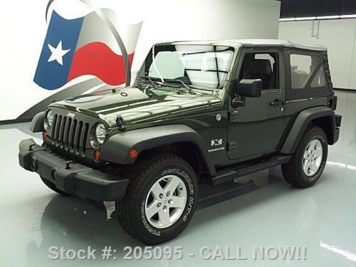 2007 jeep wrangler x 4x4 convertible v6 auto alloys 61k texas direct auto