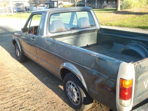 1981 volkswagon rabbit caddy pick up truck car