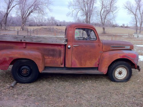 1950 ford f-3 pickup, all original, unmolested farm truck