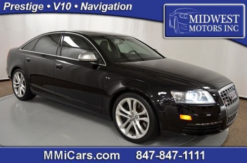 2010 audi s6 prestige v10 black navigation 2009 2011