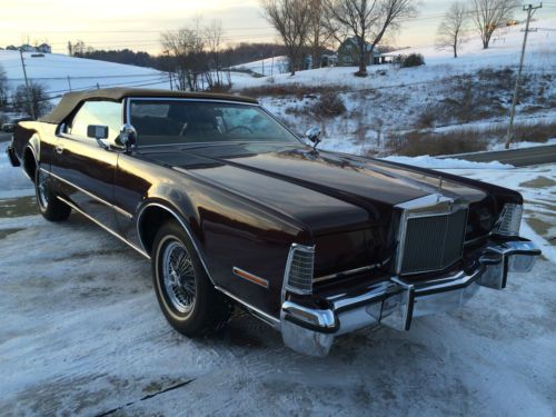 1974 lincoln continental mark iv convertible