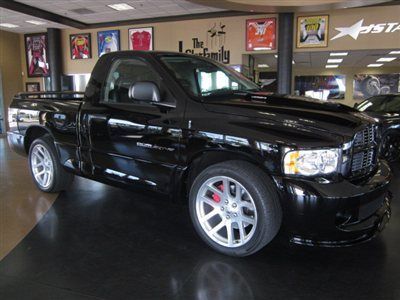 2005 dodge ram 1500 srt 10 black low miles