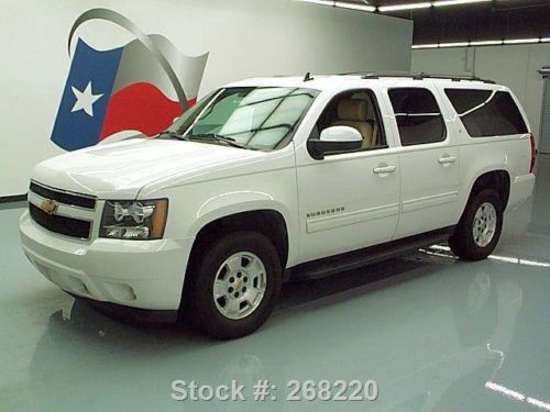 2012 chevy suburban lt 8pass htd leather nav dvd 40k mi texas direct auto