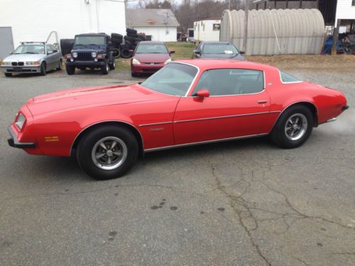 1975 pontiac firebird, no reserve survivor only 55k miles execellent condition