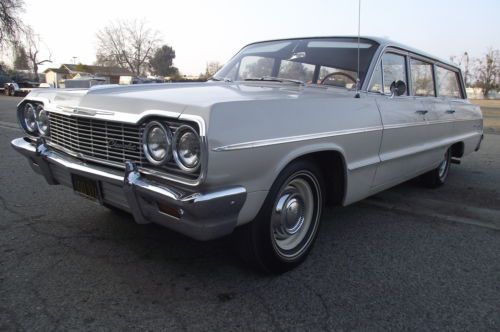 *** GORGEOUS 1964 CHEVROLET IMPALA 4-DOOR WAGON - ALL ORIGINAL SURVIVOR! ***, US $14,000.00, image 10
