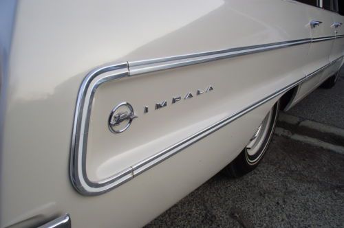*** GORGEOUS 1964 CHEVROLET IMPALA 4-DOOR WAGON - ALL ORIGINAL SURVIVOR! ***, US $14,000.00, image 25