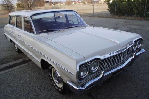 *** GORGEOUS 1964 CHEVROLET IMPALA 4-DOOR WAGON - ALL ORIGINAL SURVIVOR! ***, US $14,000.00, image 30