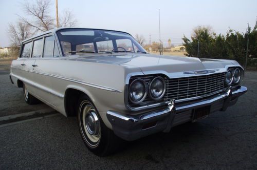 *** GORGEOUS 1964 CHEVROLET IMPALA 4-DOOR WAGON - ALL ORIGINAL SURVIVOR! ***, US $14,000.00, image 31