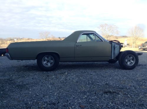 1972 chevy el camino loaded big block classic-vintage-project car