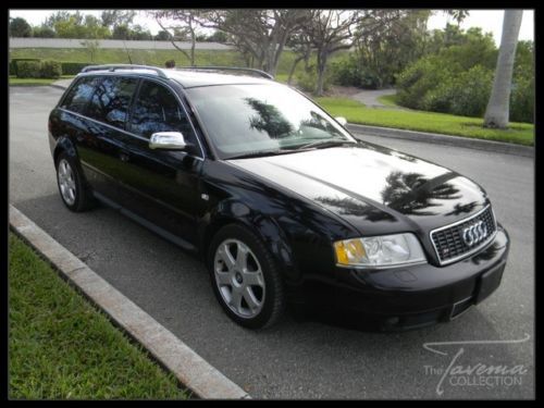 03 s6 avant wagon 340 horsepower sunroof heated seats leather xenon fl