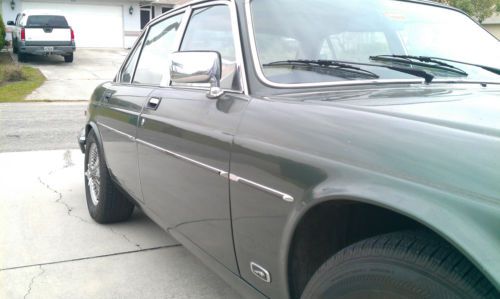 1987 jaguar xj straight 6 123000 miles green 4dr classic