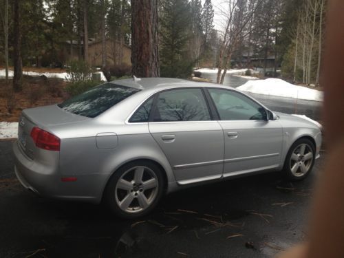 Audi a4 s-line silver, paddle shifters, tiptronic, heated seats, dual ac