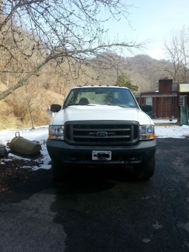 2002 Ford F250 EXT CAB 4x4 Service Utility Bed Truck, image 2