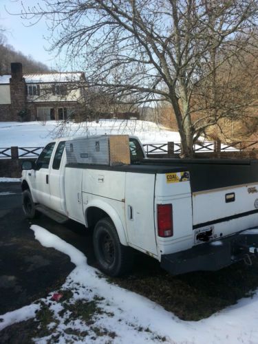 2002 Ford F250 EXT CAB 4x4 Service Utility Bed Truck, image 4