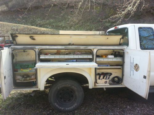 2002 Ford F250 EXT CAB 4x4 Service Utility Bed Truck, image 7