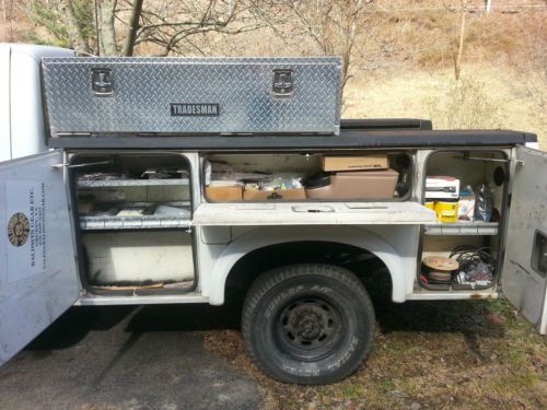 2002 Ford F250 EXT CAB 4x4 Service Utility Bed Truck, image 10