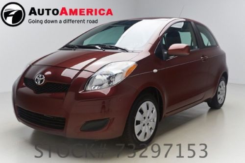 51k one 1 owner low miles 2010 toyota yaris great mpg hatchback power package