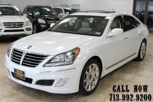 2012 hyundai equus signature~nav~back up cam ~100,000k warranty~loaded~pearl