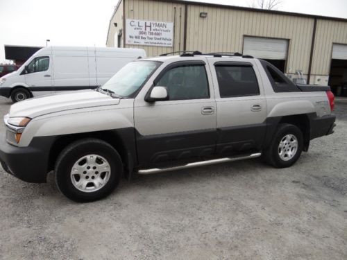 Chevrolet : 2004 avalanche 1500 z66 crew cab rwd 61k orig mi all records