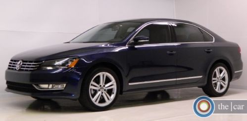 2013 passat v6 sel premium top model every option as new warrnty/maint.