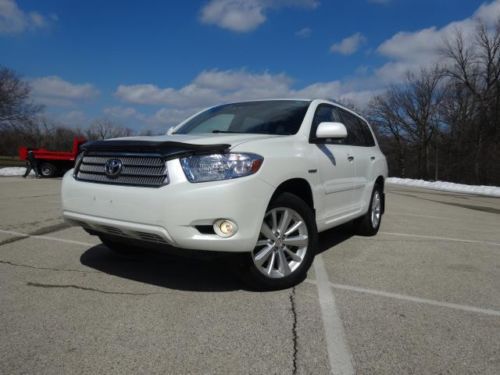 2008 toyota highlander hybrid limited no reserve