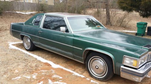 1977 cadillac de ville 123,000 original miles new tires anitque