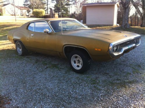 1972 plymouth satellite barn find project nice patina roadrunner gtx mopar hemi