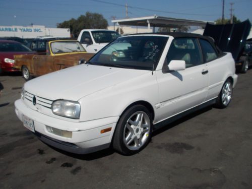 1997 volkswagen cabriolet, no reserve