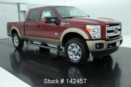 14 king ranch 4wd crew cab new turbo 6.7 v8 diesel navigation moonroof