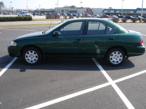 2002 nissan sentra gxe 1.8 4dr sedan