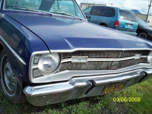 1969 dodge dart custom hardtop 2-door 4.5l