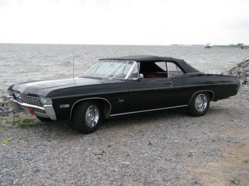 1968 Impala Convertible 327 Auto Air AMAZING DRIVER Street Hot Rat Rod Custom, image 2