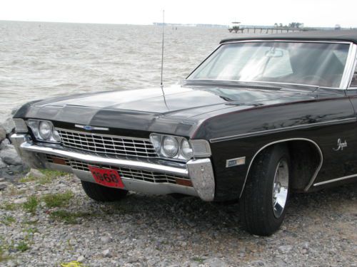 1968 Impala Convertible 327 Auto Air AMAZING DRIVER Street Hot Rat Rod Custom, image 3
