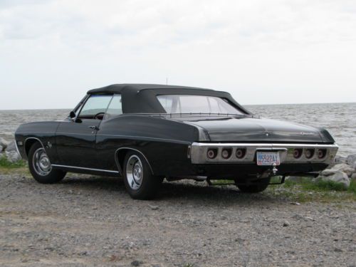 1968 Impala Convertible 327 Auto Air AMAZING DRIVER Street Hot Rat Rod Custom, image 7