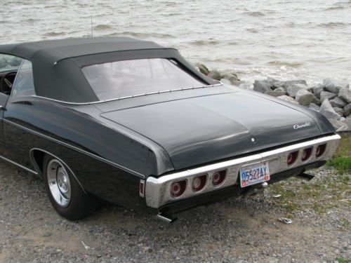 1968 Impala Convertible 327 Auto Air AMAZING DRIVER Street Hot Rat Rod Custom, image 8