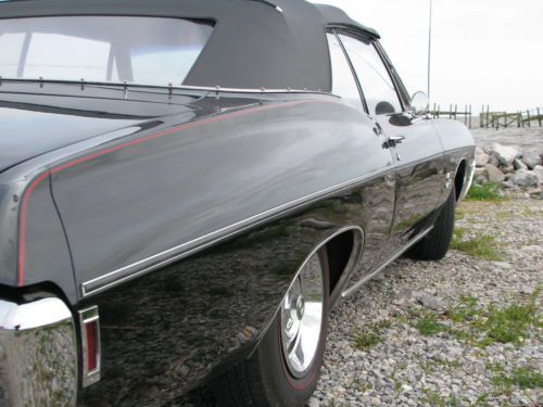 1968 Impala Convertible 327 Auto Air AMAZING DRIVER Street Hot Rat Rod Custom, image 9
