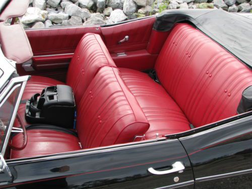 1968 Impala Convertible 327 Auto Air AMAZING DRIVER Street Hot Rat Rod Custom, image 13