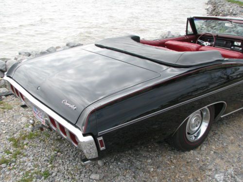 1968 Impala Convertible 327 Auto Air AMAZING DRIVER Street Hot Rat Rod Custom, image 17