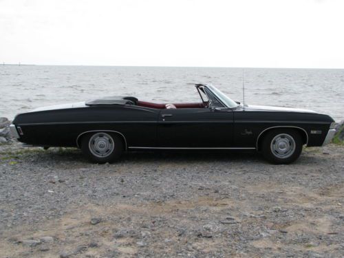 1968 Impala Convertible 327 Auto Air AMAZING DRIVER Street Hot Rat Rod Custom, image 18