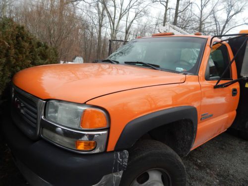 2002 GMC 3500 Duramax Utility Body Crane Truck, US $12,500.00, image 4