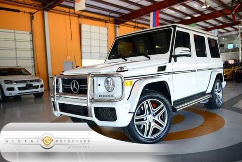 14 mercedes g63 amg 4matic awd designo 7k 1 own hk nav pdc cam vent seats