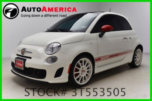 We finance! 14673 miles 2013 fiat 500 abarth turbo 1.4l i4 16v premium