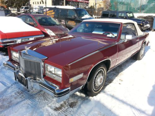 1984 cadillac eldorado biarittz convertible, fully loaded, gorgeous car, rare!!!